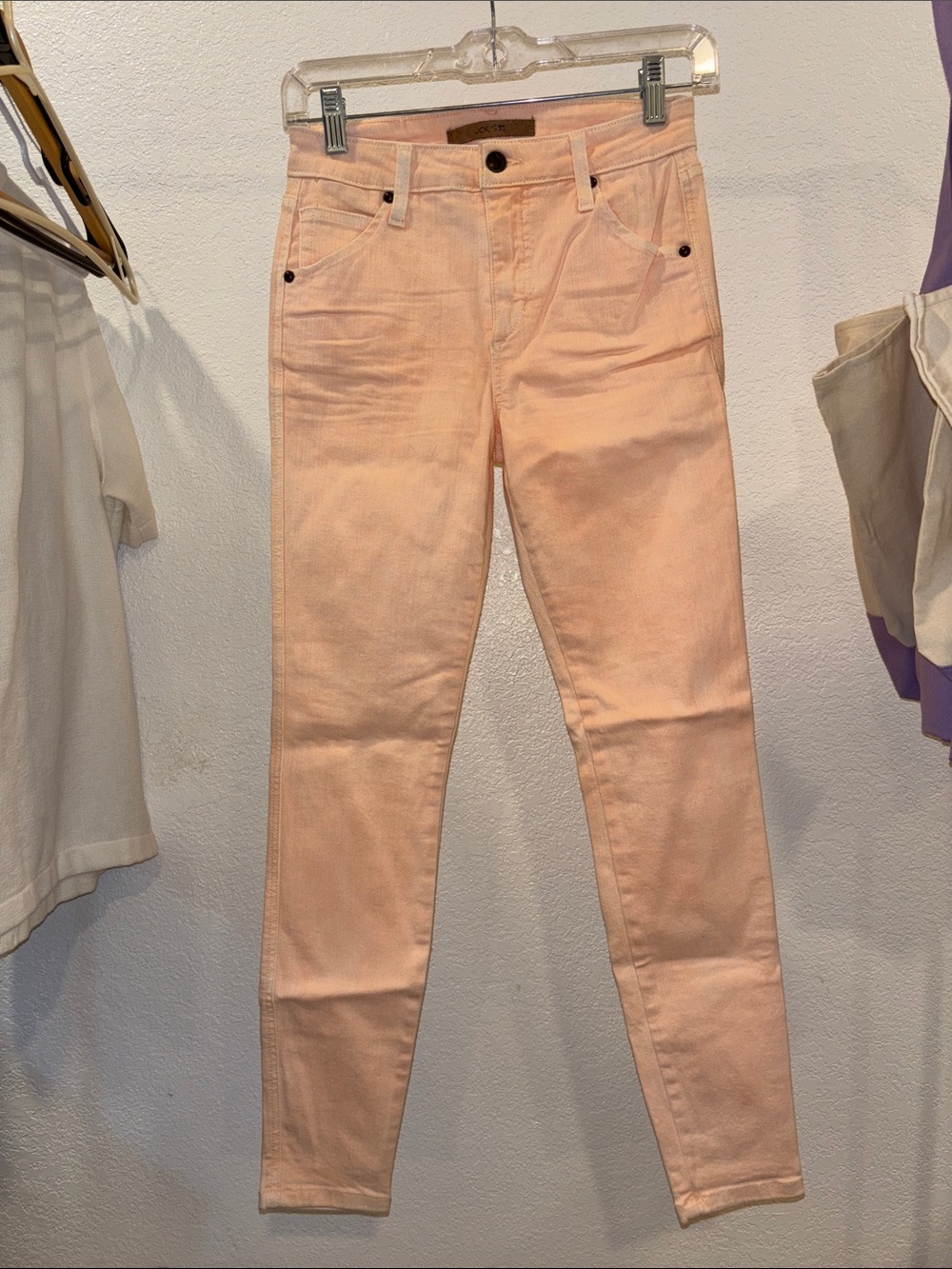 Joe's Jeans Peach Toned Skinny Denim